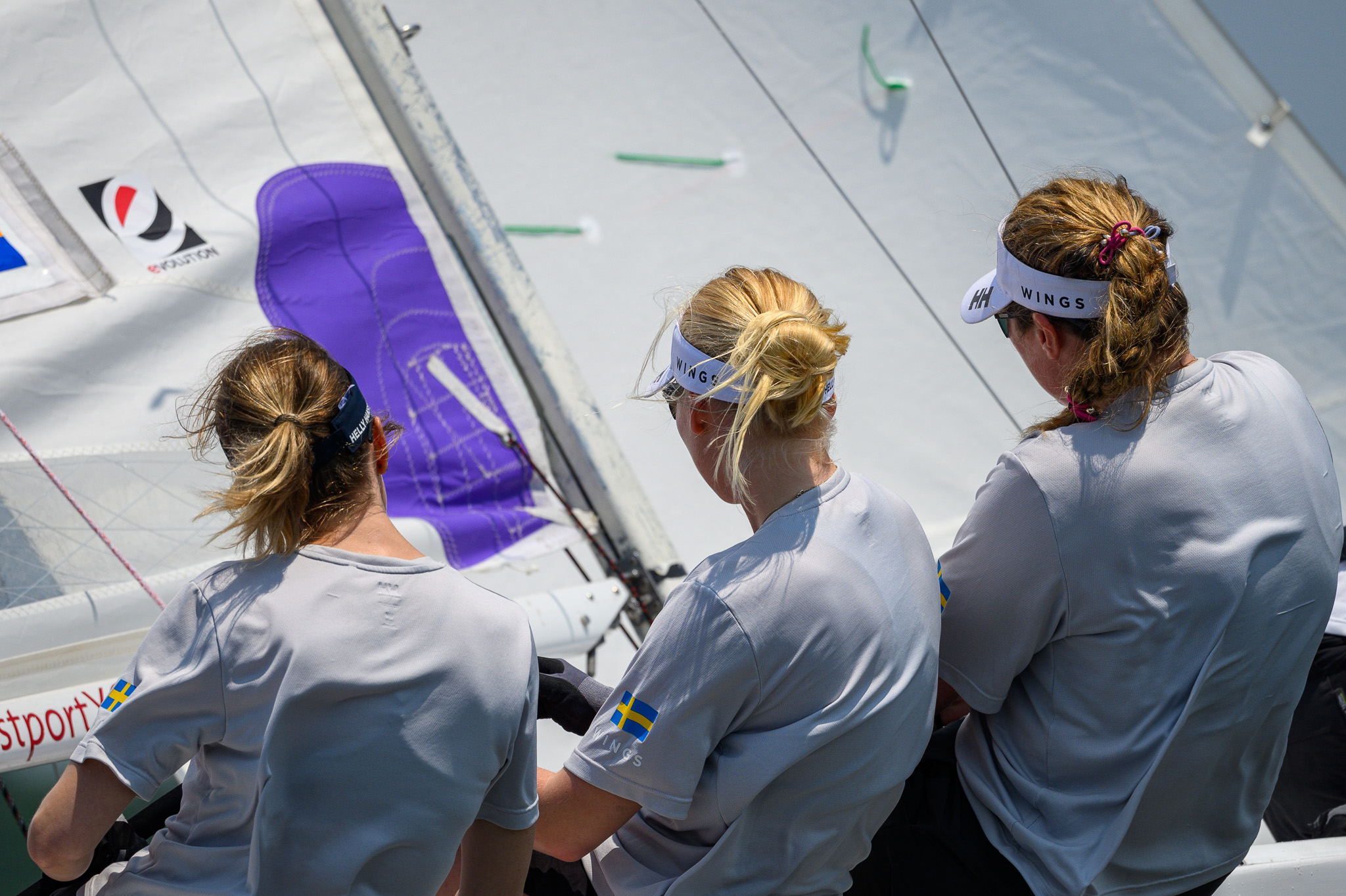 Afternoon racing on Day 1